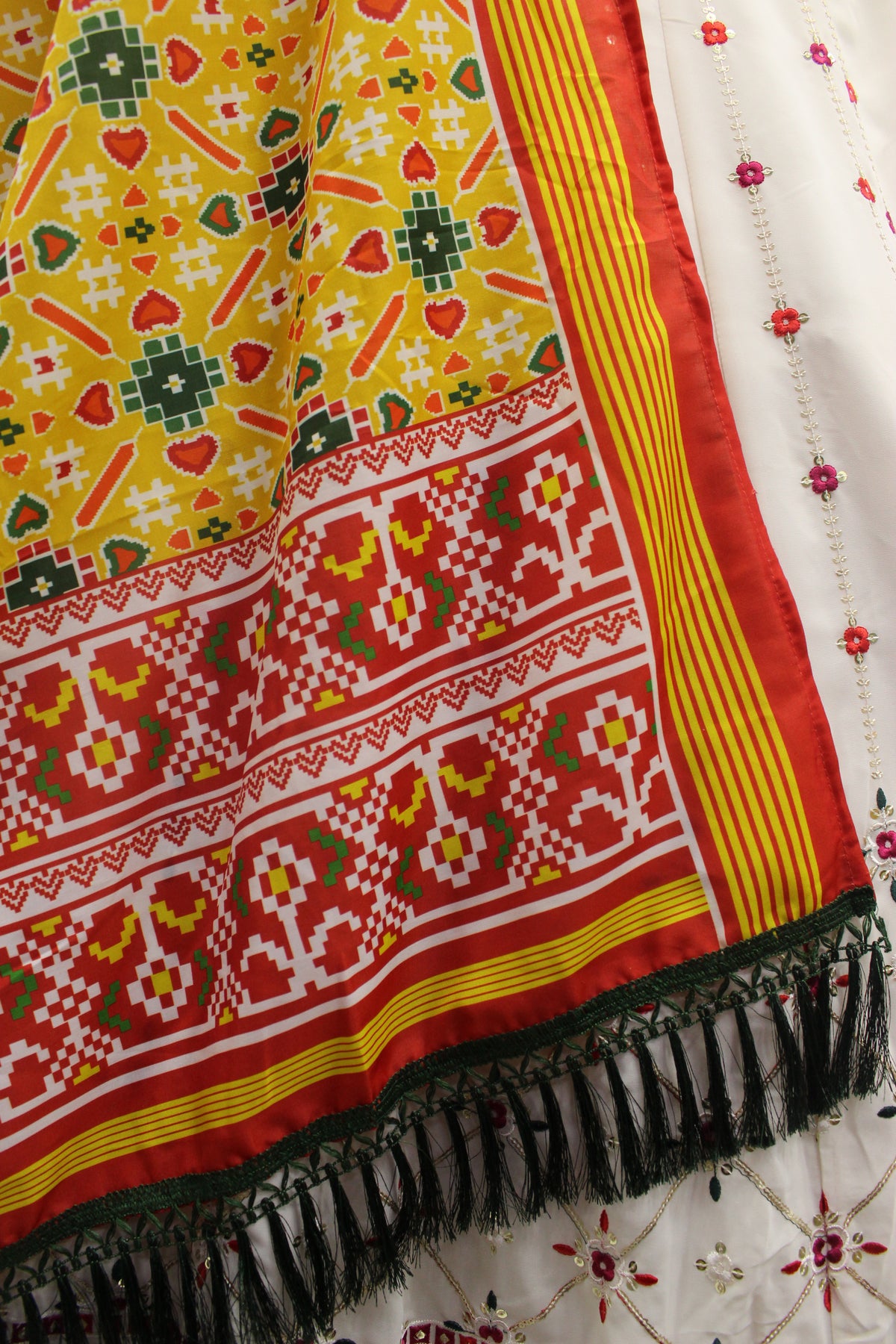 White Color Designer Embroidered Sequince Work Lehenga Choli - Joshindia