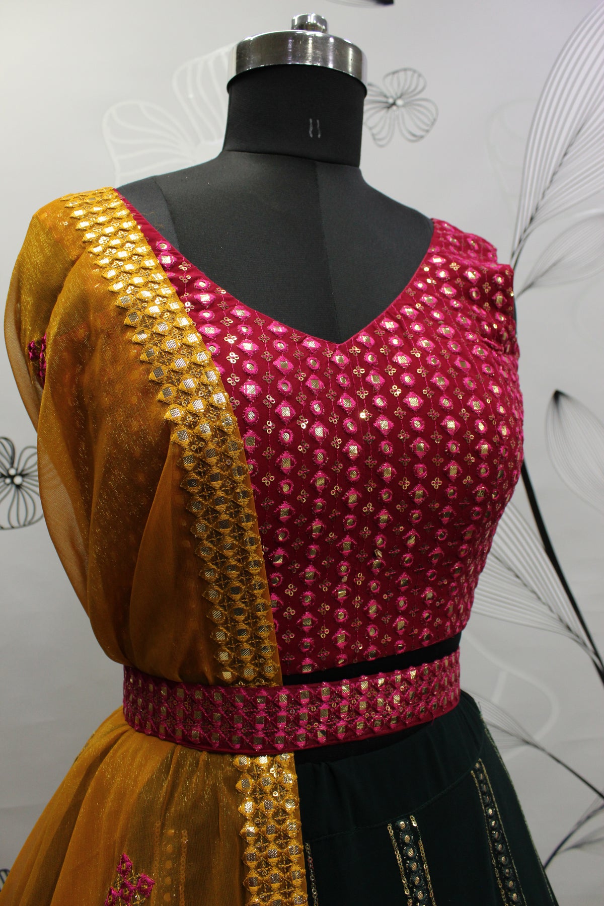 Glamorous Green Color Designer Lehenga Choli Buy Now - Joshindia