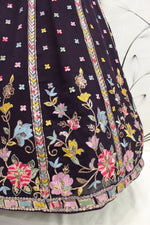 Classy Purple Color Designer Lehenga Choli Buy Now - Joshindia