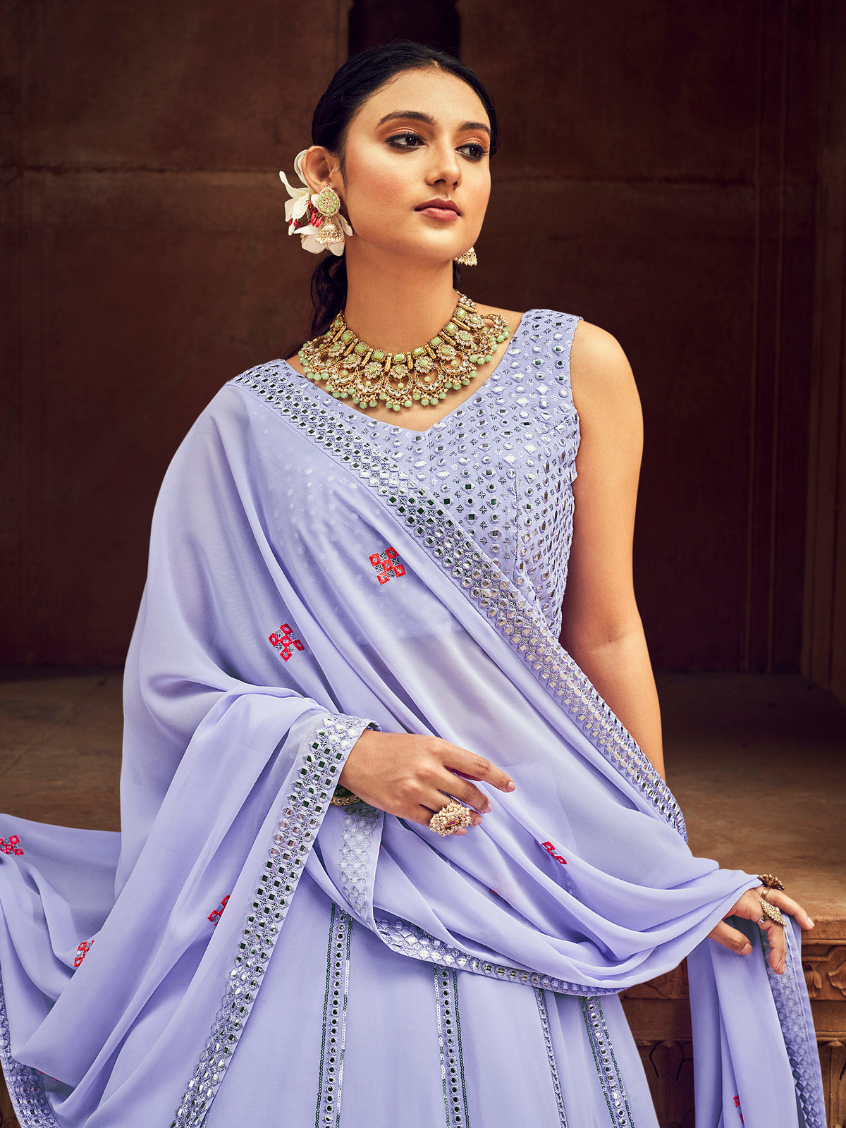 Pretty Lovender Color Designer Lehenga Choli Buy Now - Joshindia