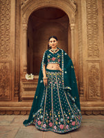 Trendy Teal Color Designer Lehenga Choli Buy Now - Joshindia