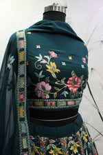 Trendy Teal Color Designer Lehenga Choli Buy Now - Joshindia