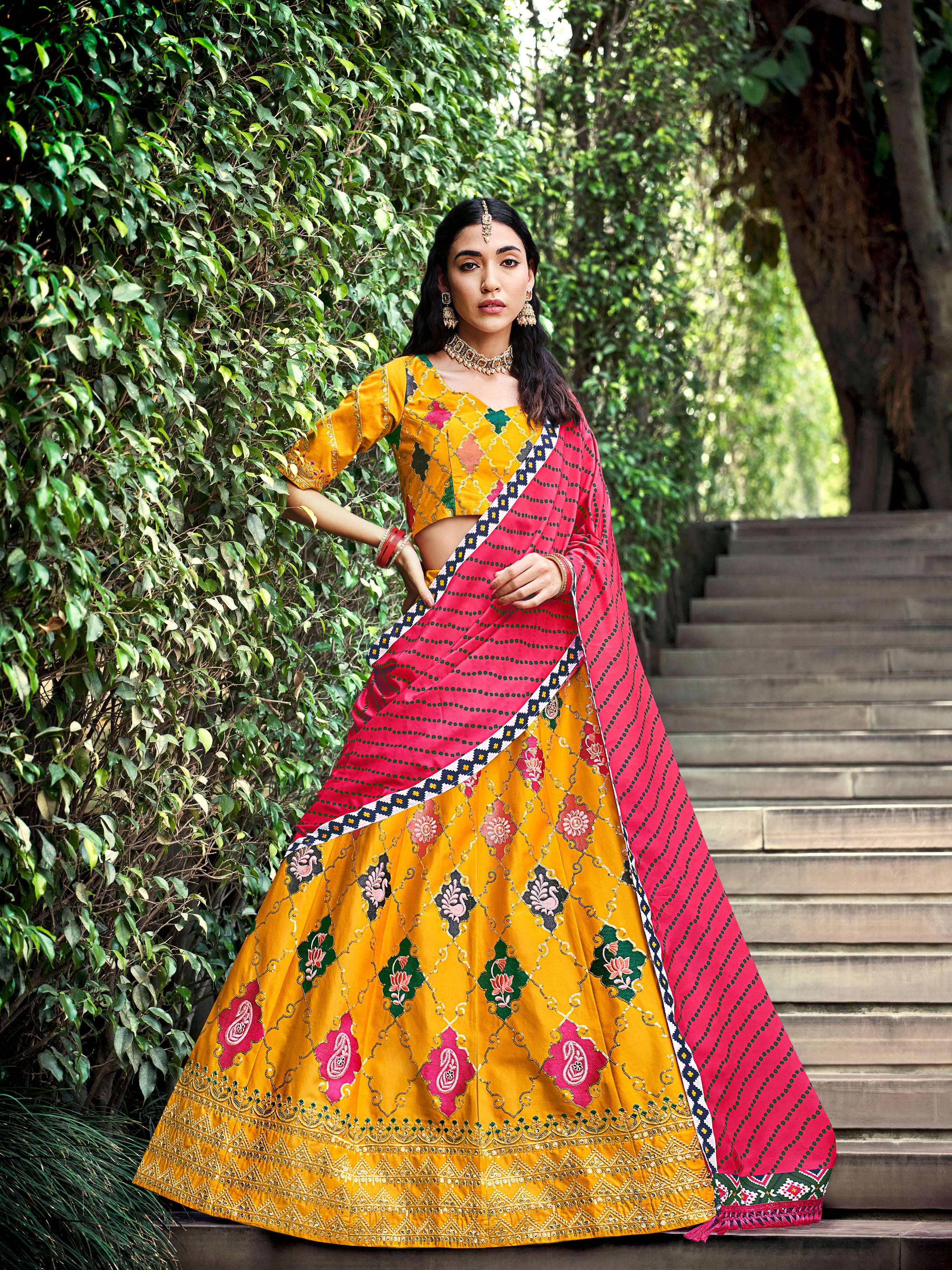 Marwadi shop lehenga design