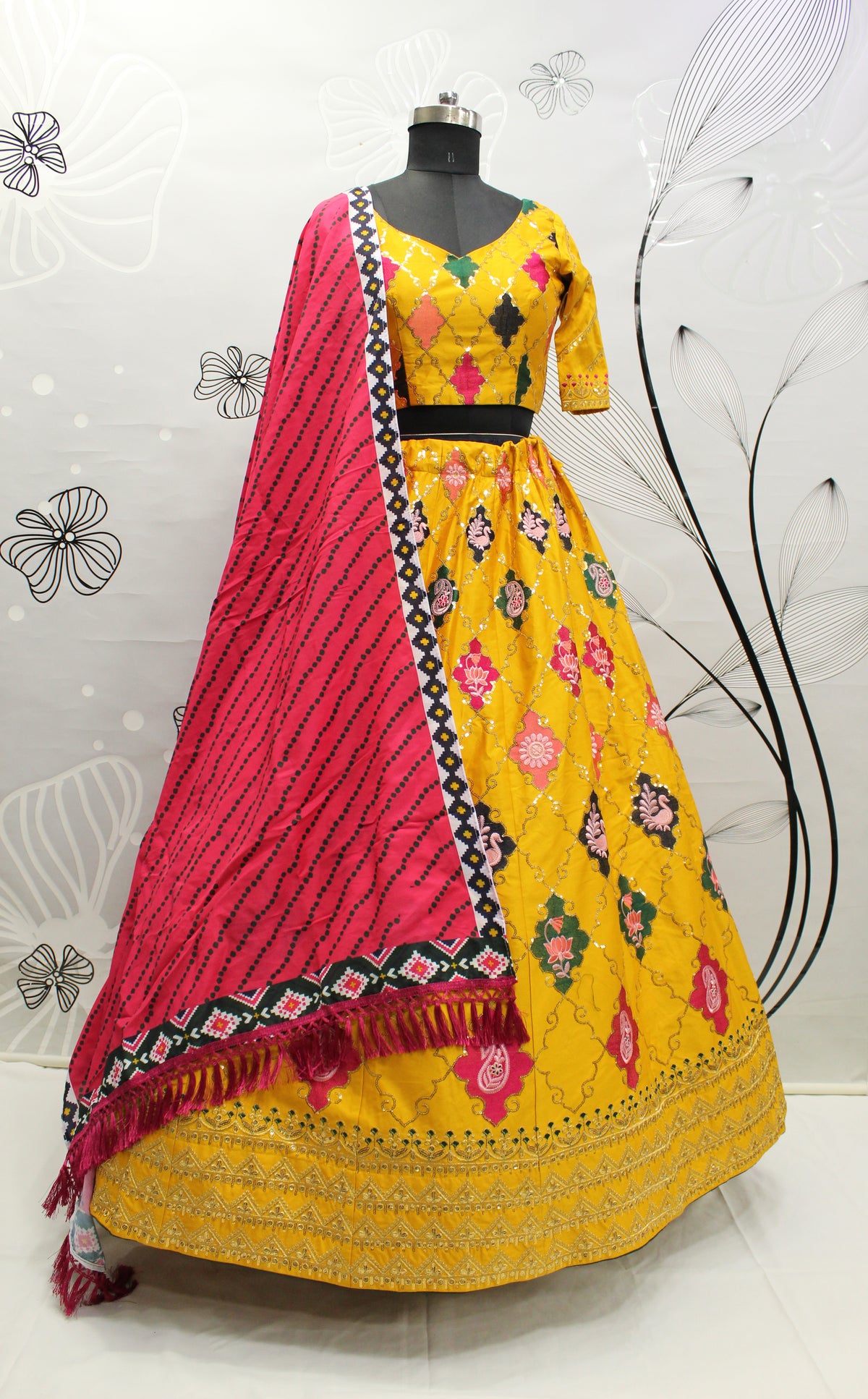 Awesome Yellow Color Designer Lehenga Choli Buy Now - Joshindia