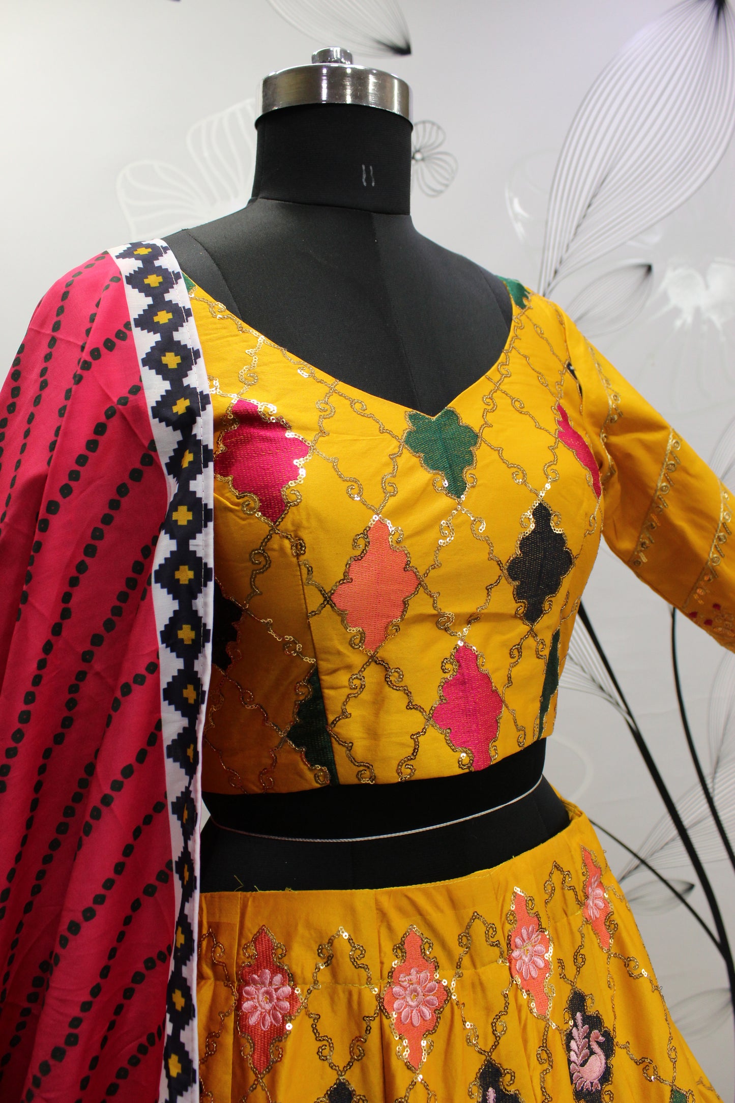 Awesome Yellow Color Designer Lehenga Choli Buy Now