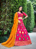 Glorious Rani Pink Color Designer Lehenga Choli Buy Now - Joshindia