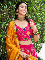 Glorious Rani Pink Color Designer Lehenga Choli Buy Now - Joshindia