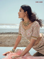 Latest Designer Beige Color Lehenga Choli For Woman - Joshindia