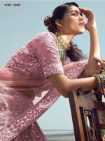 Pink Color Lehenga Choli For Wedding Look - Joshindia