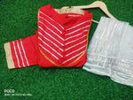 This wedding session wear the party look full flair kurti with amazing duppta - Joshindia