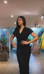 Trendy black color sequence lehanga choli buy now