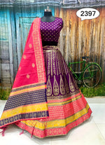 pure traditional looks barcode designer lehenga choli - Joshindia