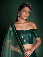 Delighful Green Color Designer Lehenga Choli Buy Now - Joshindia