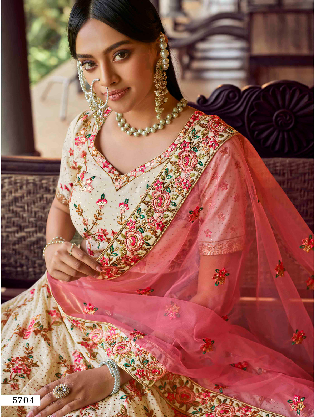 Latest white designer lehenga choli buy now - Joshindia