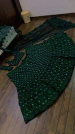 Amazing Green color designer lehenga choli - Joshindia