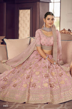 trendy pink bridal designer lehenga choli buy now - Joshindia