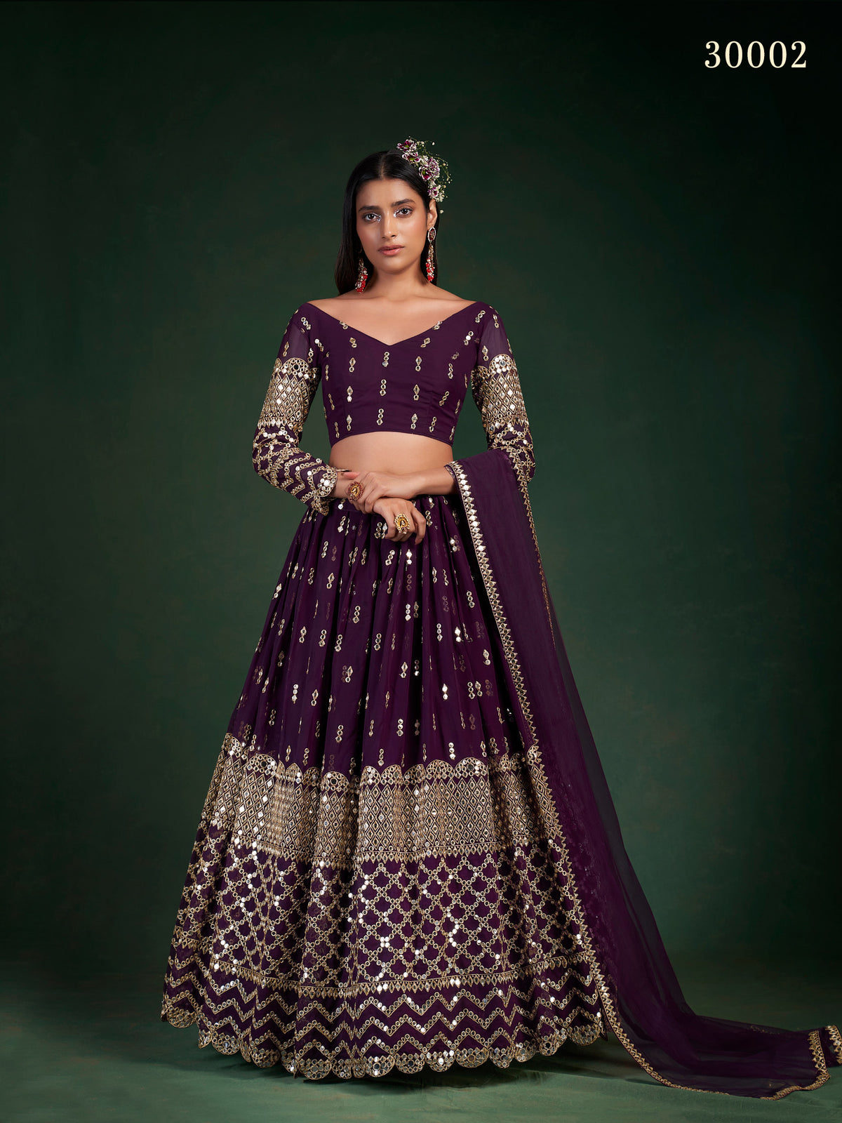 Trendy Wine Color Designer Lehenga Choli Buy Now - Joshindia