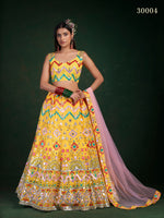 Gorgeous Yellow Color Designer Lehenga Choli Buy Now - Joshindia