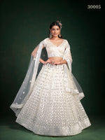 Stunning White Color Designer Lehenga Choli Buy Now - Joshindia
