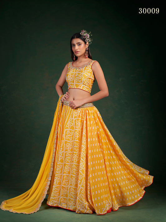 Elegant Yellow Color Designer Lehenga Choli Buy Now