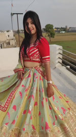 Trending Multi Color Lehenga Choli For Wedding