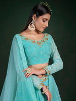 Fabulous Blue Color Designer Lehenga Choli Buy Now - Joshindia