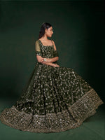 Dazzling Green Color Designer Lehenga Choli Buy Now - Joshindia