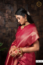 beautiful maroon color saree - Joshindia
