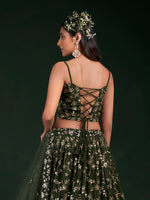 Dazzling Green Color Designer Lehenga Choli Buy Now - Joshindia