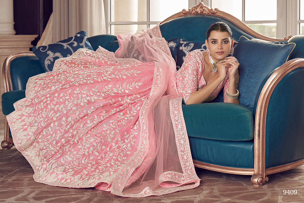 Trendy Pink Designer Lehenga Choli Buy Now - Joshindia
