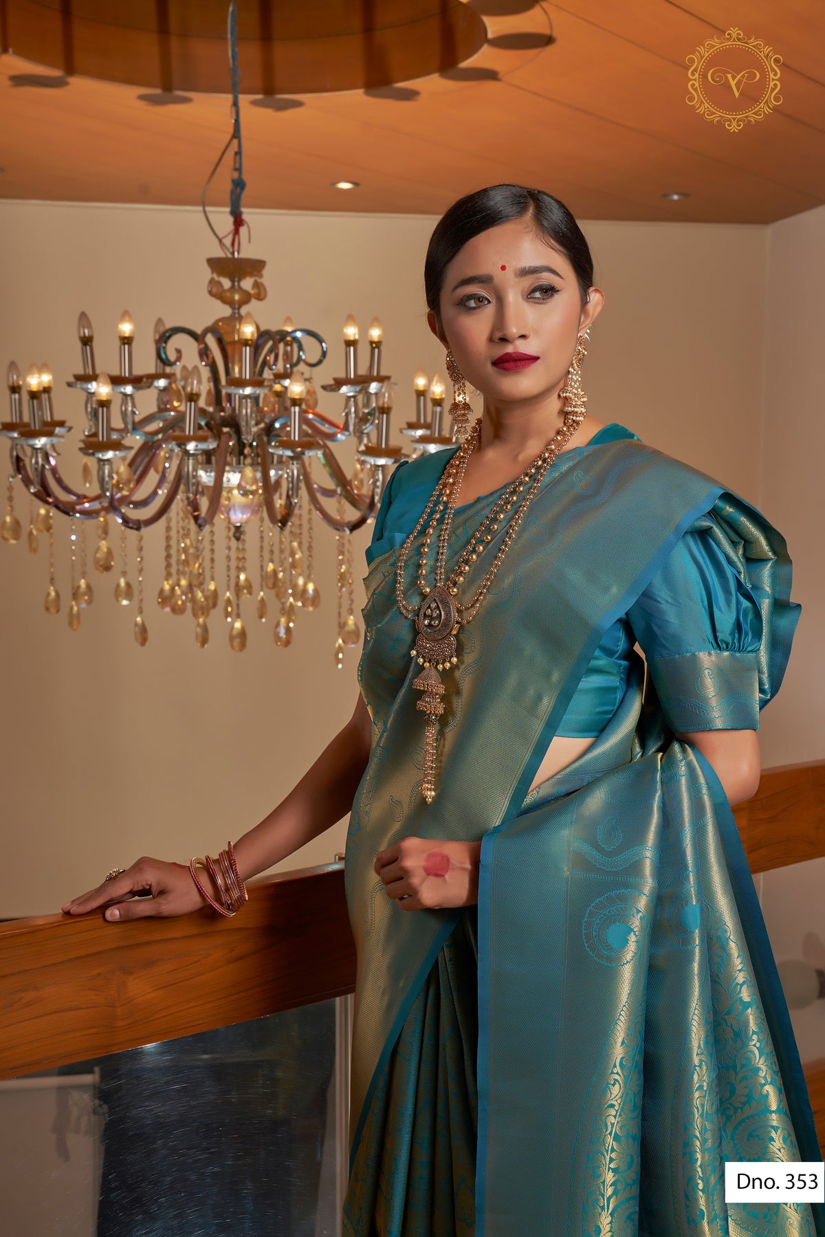 pure heavy sky blue color banarasi saree with rich pallu - Joshindia