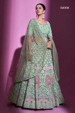 Sweet Pista Green Color Designer Lehenga Choli Buy Now - Joshindia