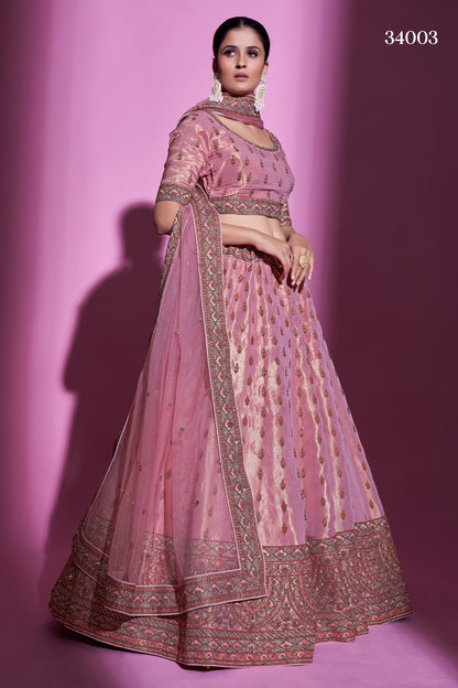 Awesome Pink Color Designer Lehenga Choli Buy Now