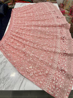 Trending Peach Color Lehenga Choli For Wedding - Joshindia