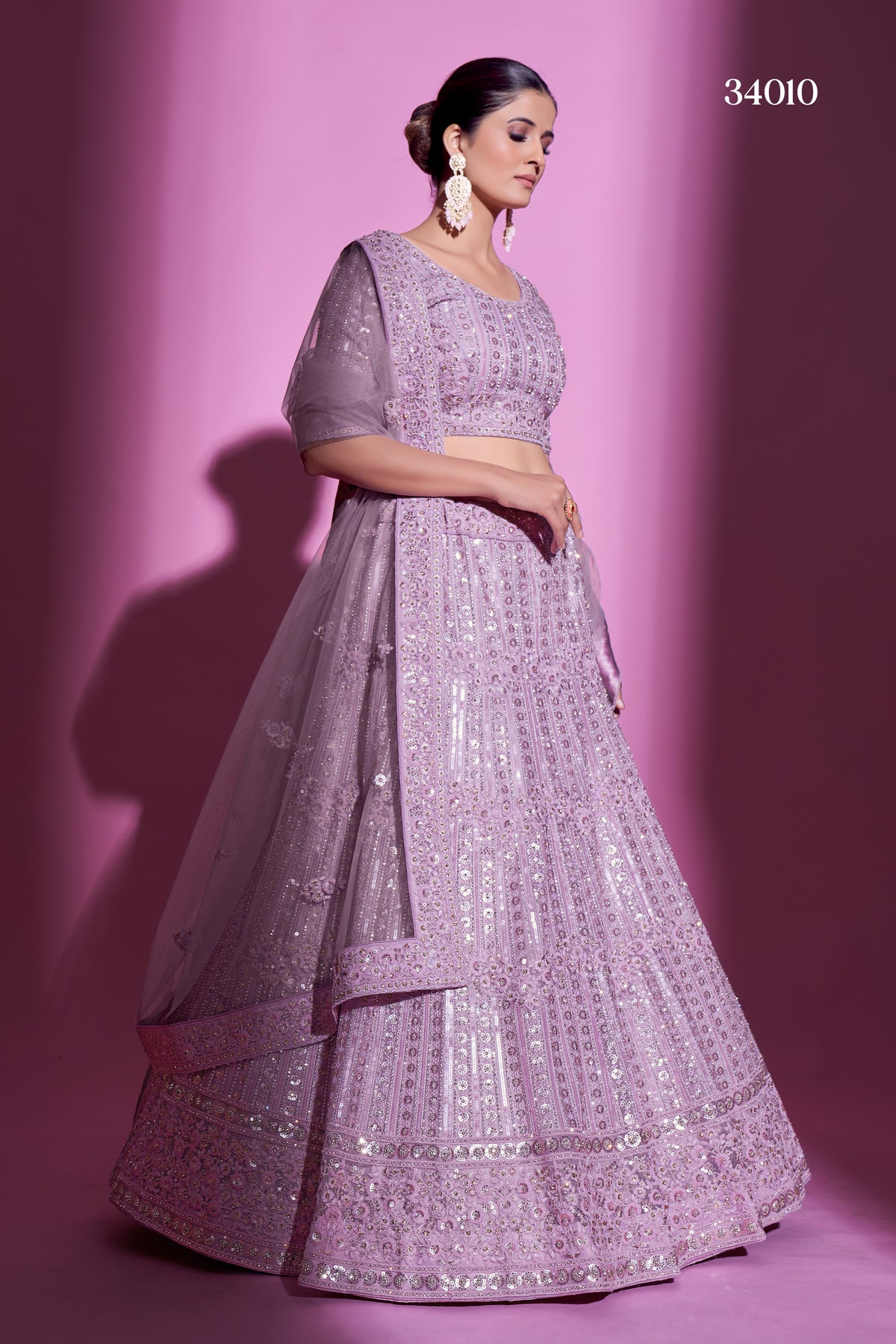 Classy Lilac Color Designer Lehenga Choli Buy Now - Joshindia