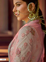 Pastel Green Heavy designer lehenga choli for wedding buy now - Joshindia