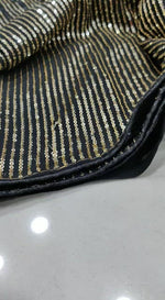 Gorgeous Sequin Designer Saree At affordable Price