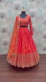 Buy Orange Lehenga Choli Online in India