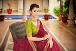 Amazing Red Color Sequence Saree For Wedding Look - Joshindia