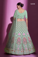 Sweet Pista Green Color Designer Lehenga Choli Buy Now - Joshindia