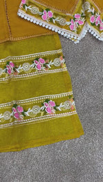 Premium cotton beautiful yellow colour kurti