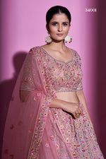 Superb Mauve Blue Color Designer Lehenga Choli Buy Now - Joshindia