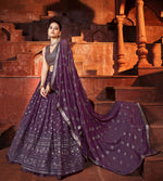 Wonderful Wine Color Designer Lehenga Choli Buy Now - Joshindia