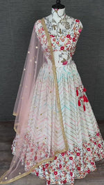 Beautiful White Color Designer Lehenga Choli For Rich Look