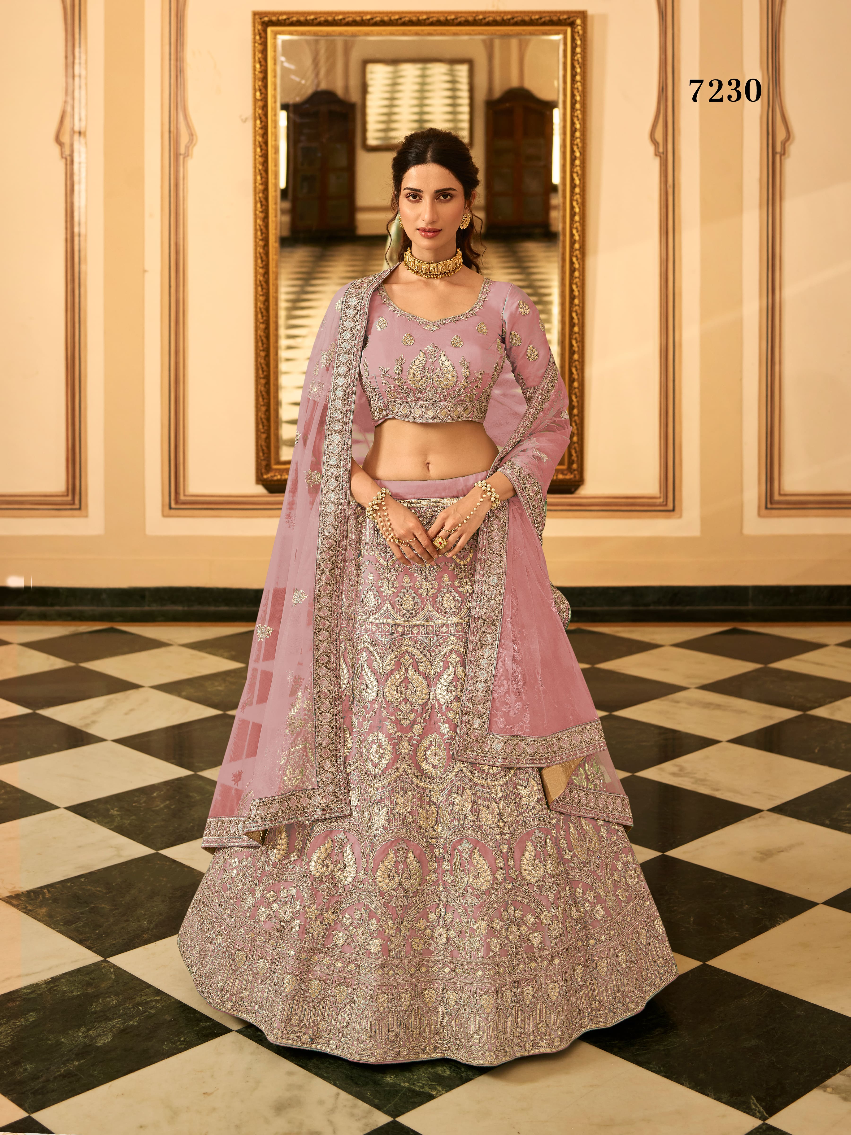 All sizes | Bridal Lacha Dress Designs, PurpleWedding Lachas@IndianRamp.com  | Flickr - Photo Sharing!