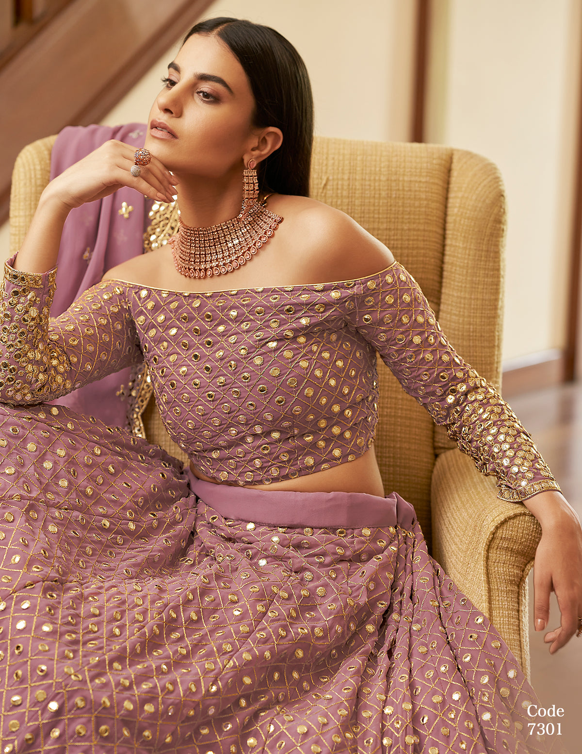 Trending rose pink color designer lehenga choli for stylish look buy now - Joshindia