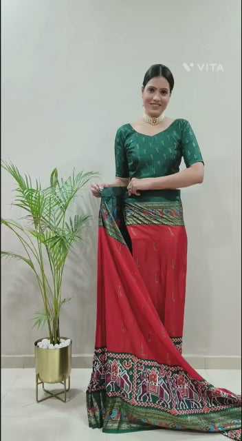 Ready to Wear Sarees/ Prestitched Pleated Sarees Online at Joshindia