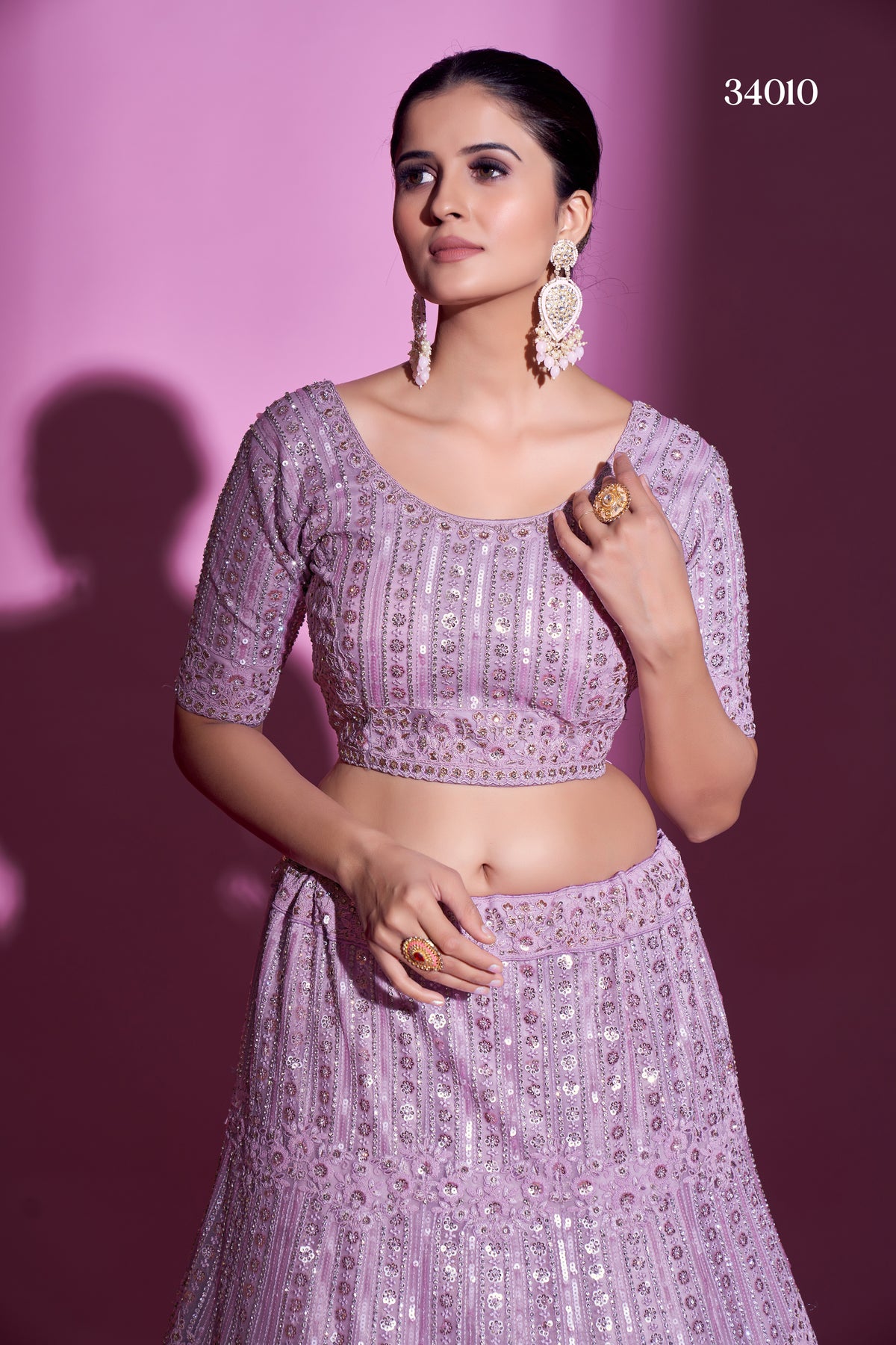 Classy Lilac Color Designer Lehenga Choli Buy Now - Joshindia