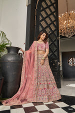 Trendy Latest Mauve Bridal Designer Lehenga Choli Buy Now - Joshindia