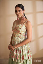 New Latest Pista Color Designer Lehenga Choli For Wedding Look - Joshindia